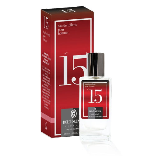Profumo Corpo Eau De Toilette Per Uomo N°15 Da 50 Ml Fragranza Intensa Avvolgente 005687