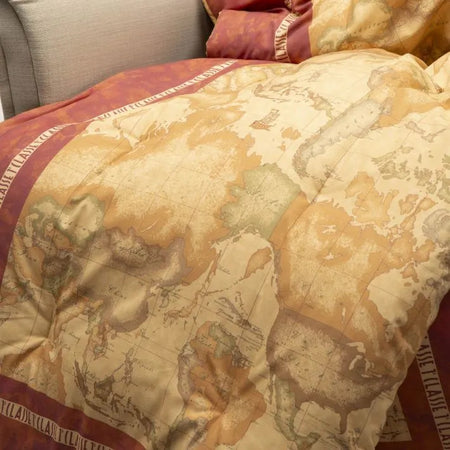 Scaldotto Geo Classic Red ! Alviero Martini in raso di cotone 1a Classe