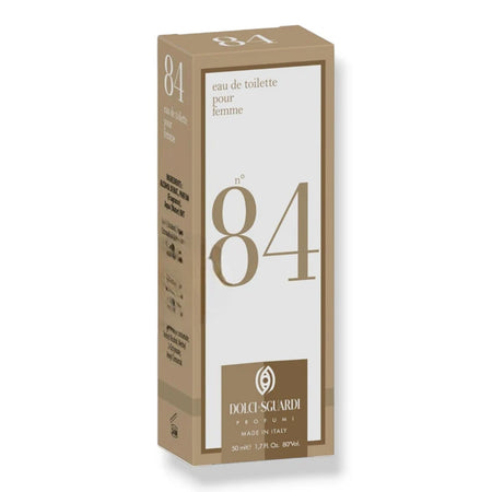 Profumo Corpo Eau De Toilette Da Donna N°84 Da 50 Ml Fragranza Raffinata Distintiva 006110