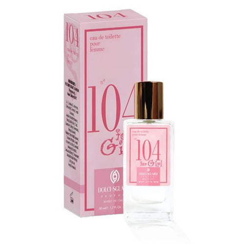 Profumo Corpo Eau De Toilette Donna Ragazza N°104 50ml Fragranza Dolce Avvolgente 006264