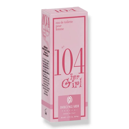 Profumo Corpo Eau De Toilette Donna Ragazza N°104 50ml Fragranza Dolce Avvolgente 006264
