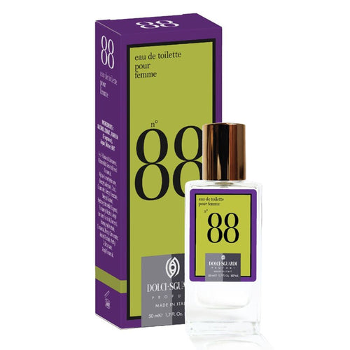 Profumo Corpo Eau De Toilette Da Donna N°88 Da 50 Ml Fragranza Esotica Speziata 009289
