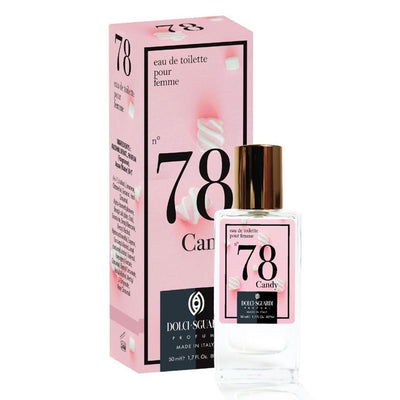 Profumo Corpo Eau De Toilette Da Donna N°78 Candy Da 50 Ml Fragranza Dolce Gourmand 015150
