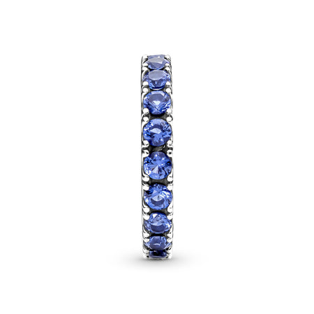 PANDORA  - Anello eternity Sentiero luminoso blue