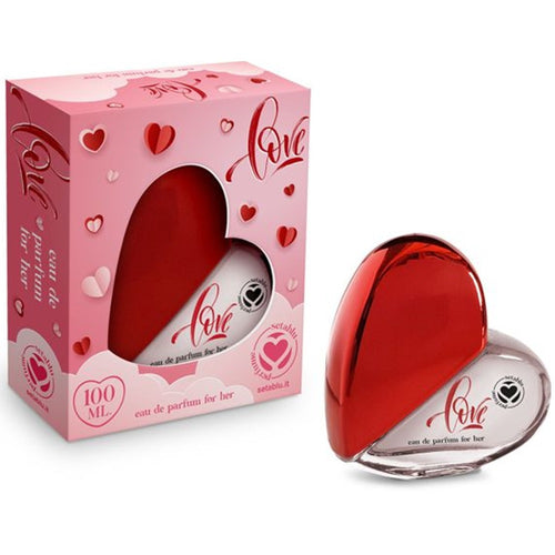 Profumo Corpo Eau De Parfume For Her Da Donna Loveme Da 100ml A Forma Di Cuore 409819