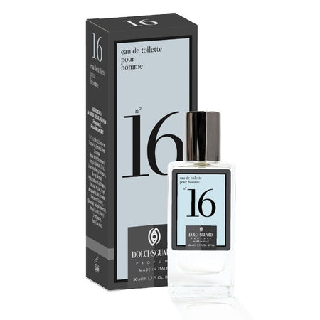 Profumo Corpo Eau De Toilette Per Uomo N°16 Da 50ml Fragranza Audace Originale 005694