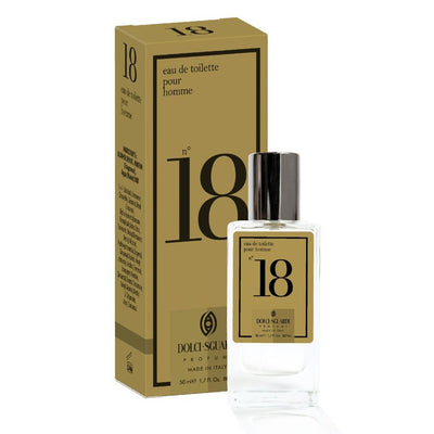 Profumo Corpo Eau De Toilette Per Uomo N°18 Da 50ml Fragranza Agrumata Legnosa 005717