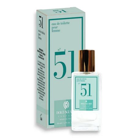 Profumo Corpo Eau De Toilette Da Donna N°51 Da 50 Ml Fragranza Fresca Luminosa 005885