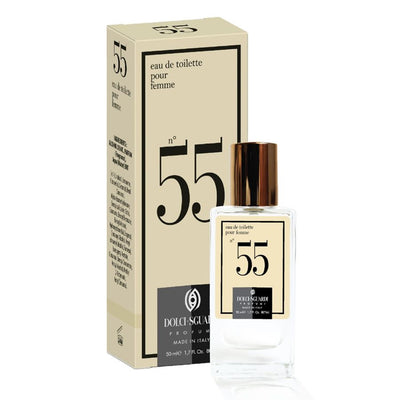 Profumo Corpo Eau De Toilette Da Donna N°55 Da 50 Ml Fragranza Elegante Avvolgente 005922