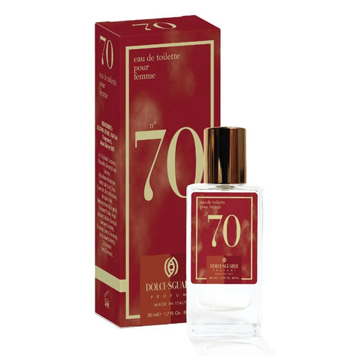 Profumo Corpo Eau De Toilette Da Donna N°70 Da 50ml Fragranza Femminile Avvolgente 006004