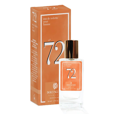 Profumo Corpo Eau De Toilette Da Donna N°72 Da 50ml Fragranza Romantica Femminile 006028