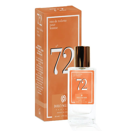 Profumo Corpo Eau De Toilette Da Donna N°72 Da 50ml Fragranza Romantica Femminile 006028