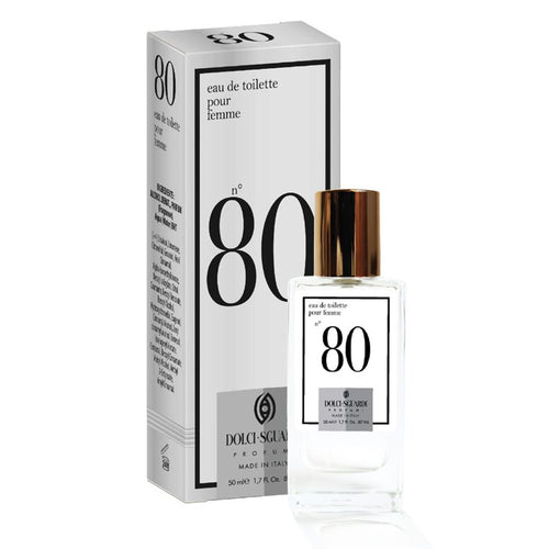 Profumo Corpo Eau De Toilette Donna N°80 50ml Fragranza Iconica Sensuale Raffinata 006073
