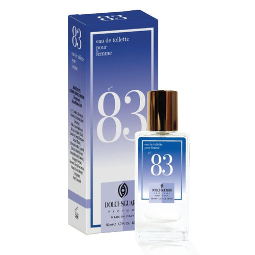 Profumo Corpo Eau De Toilette Da Donna N°83 Da 50ml Fragranza Misteriosa Seducente 006103