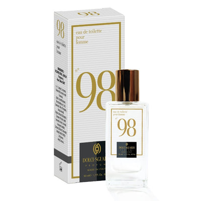 Profumo Corpo Eau De Toilette Da Donna N°98 Da 50ml Fragranza Luminosa Sensuale 006219