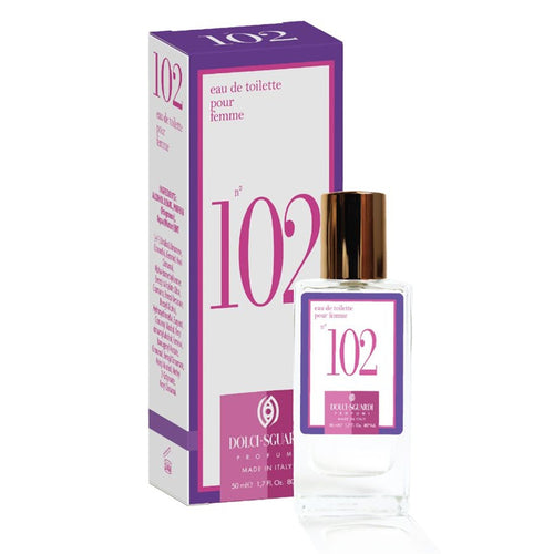 Profumo Corpo Eau De Toilette Da Donna N°102 50ml Fragranza Sofisticata Sensuale 006240