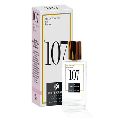 Profumo Corpo Eau De Toilette Da Donna N°107 50ml Fragranza Femminile Avvolgente 009111