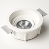 *STOCK* Portafaretto In Gesso Ceramico ad incasso Orientabile Diametro 230mm 70W CDM-A PARD0 IP20
