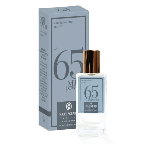 Profumo Corpo Eau De Toilette Unisex N°65 Milk Powder 50ml Fragranza Avvolgente Sofisticata