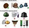 Macchina Per Caffè Espresso Capsule Elettrica Portatile 3in1 Ricaricabile Ufficio Viaggi