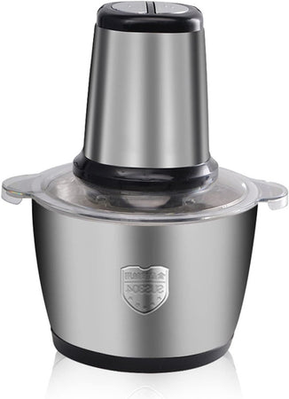 Tritatutto Robot Da Cucina Elettrico Multifunzione In Acciaio 3lt Per Verdure Frutta Carne