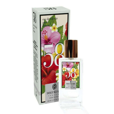 Profumo Corpo Eau De Toilette Da Donna N°58 Da 50 Ml Fragranza Luminosa Femminile 016171