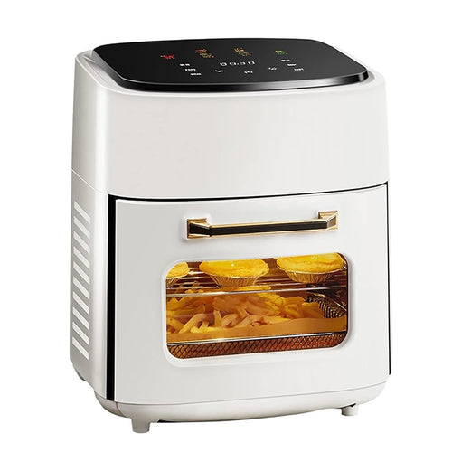 Friggitrice Ad Aria Multifunzione Forno 15lt Senza Olio Cestello Antiaderente 10 Programmi