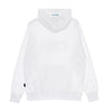 PROPAGANDA Felpa Cappuccio Uomo Logo Water Hoodie White da uomo