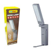 Lampada Da Scrivania A Led Da Tavolo Ufficio Pieghevole Portatile Ricaricabile Q-led103