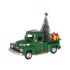 Decorazione Coleen furgoncino in metallo e PE con regali per decorazioni natalizie