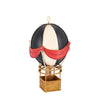 Mongolfiera decorativa Noelle in metallo per decorazione di Natale