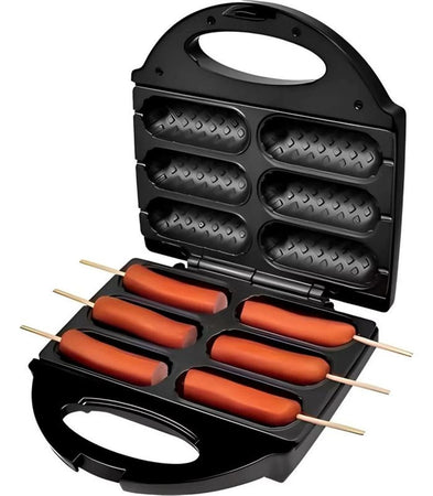 Piastra Elettrica Antiaderente Multifunzione 750w Calore Uniforme Per Corn Dog Hot Dog