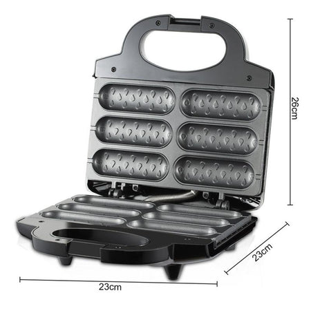 Piastra Elettrica Antiaderente Multifunzione 750w Calore Uniforme Per Corn Dog Hot Dog