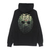 PROPAGANDA Felpa Cappuccio Uomo Ribs Icon Mask Hoodie Black da uomo