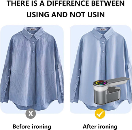 Mini Ferro Da Stiro A Vapore Portatile Con Display Da Viaggio Rotante Piccolo Verticale