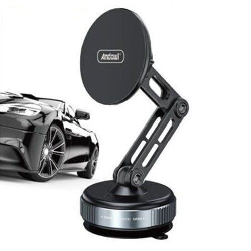 Supporto Magnetico Pieghevole Per Cellulare Da Auto Con Ventosa Rotante A 360° Q-zj709