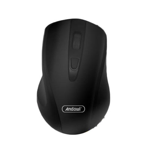 Mouse Wireless 2,4 Ghz Usb Sensore Ottico Senza Fili Con Indicatore Batteria Scarica Qm172