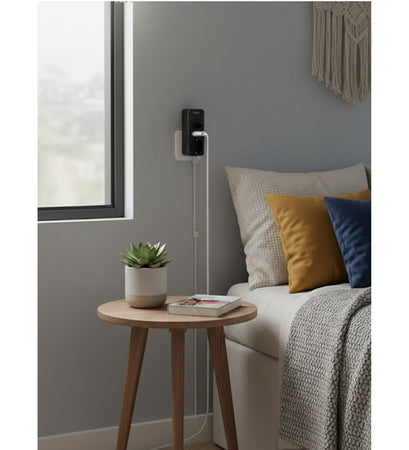 Multipresa Da Parete Multipla 7in1 Con 4 Usb 1 Schuko 2 Spine Eu 3500w Salvaspazio Q-cz3500