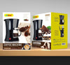 Macchina Per Caffè Con Filtro Ad Alta Densità Brocca In Vetro Capacità 600 Ml Q-cf709