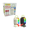Altoparlante Karaoke Bluetooth Wireless Portatile Con Microfoni Effetti Luce Rgb Q-yx133