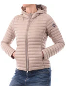 Piumino Donna Colmar 2213 9VX leggero idrorepellente con cappuccio – Chipmunk