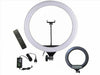 Luce Ad Anello Led Con Staffa Treppiede Telecomando Supporto Smartphone Foto Set Q-1800