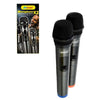 Set Di 2 Microfoni Vocali Wireless Per Registrazione Trasmissione In Diretta Q-mic558