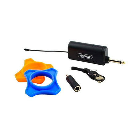 Set Di 2 Microfoni Vocali Wireless Per Registrazione Trasmissione In Diretta Q-mic558