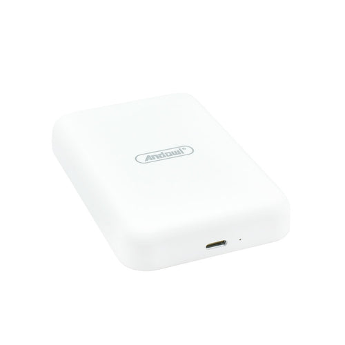 Mini Power Bank Ricarica Wireless 6000mah Aspirazione Magnetica Con Porta Type-c Q-mg6001