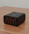 Caricabatterie Adattatore Alimentazione Da Rete Con 8 Porte Usb Qc Qualcomm 3.0 X82