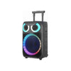 Altoparlante Bluetooth Karaoke Con Microfono Telecomando Effetti Di Luce Led Rgb Q-yx8000