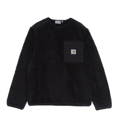 CARHARTT WIP Felpa Girocollo Uomo Jackson Sweat Black da uomo
