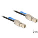 DeLOCK 83395 cavo Serial Attached SCSI [SAS] 2 m Nero (Delock SAS eksternt kabel - 2 m)
