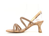 KHARISMA Sandalo Donna Strass Rosa Oro